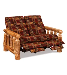 Fireside Rustic Reclining Loveseat