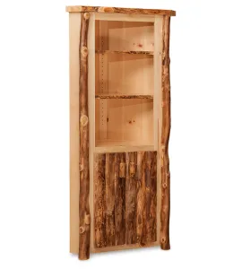 Fireside Rustic Small Corner Cabinet
