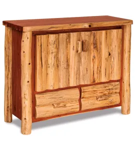 Fireside Rustic TV Cabinet with Drawers