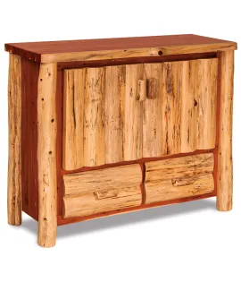 Fireside Rustic TV Cabinet with Drawers