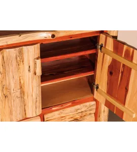 Fireside Rustic TV Cabinet with Drawers