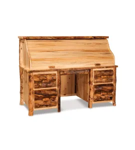Fireside Rustic Rolltop Desk