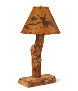 Fireside Rustic Table Lamp