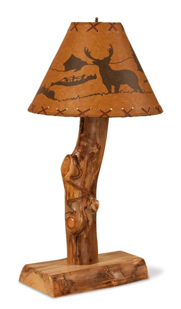 Fireside Rustic Table Lamp