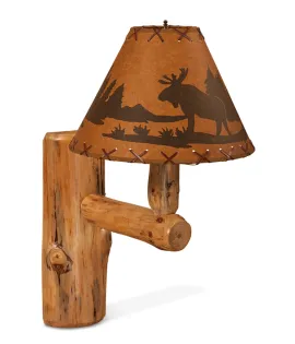 Fireside Rustic Wall Lamp