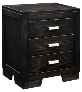 FP London 3 Drawer Night Stand