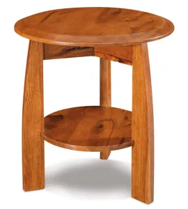 Boulder Creek 22" Round End Table