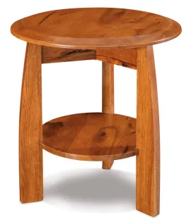 Boulder Creek 22&quot; Round End Table