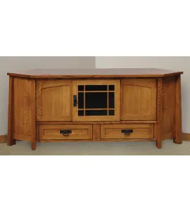 Boulder Creek 3 Door 2 Drawer Corner TV Stand
