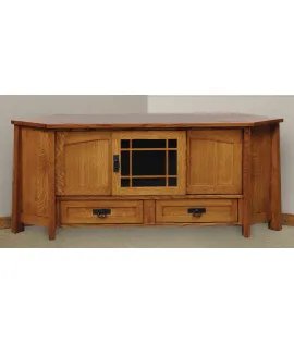 Boulder Creek 3 Door 2 Drawer Corner TV Stand
