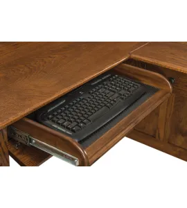 Boulder Creek 5 drawer L desk
