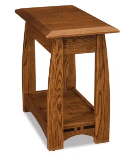 Boulder Creek Open Chair Side End Table - QUICK SHIP
