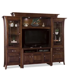 Ensanada 6 Piece Wall Unit with Adjustable Bridge