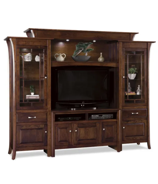 Ensanada 6 Piece Wall Unit with Adjustable Bridge