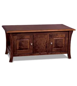 Ensenada Enclosed Coffee Table with Doors