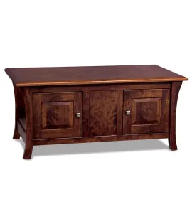 Ensenada Enclosed Coffee Table with Doors