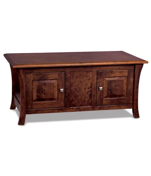 Ensenada Enclosed Coffee Table with Doors