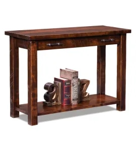 Houston Open Sofa Table with Drawer and Shelf
