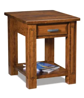 Lexington Open End Table with Drawer