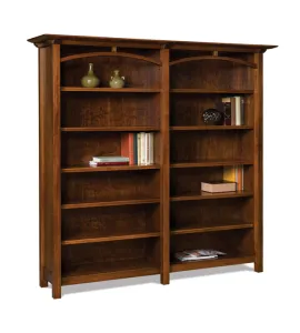Artesa 10 Shelf Double Wide 6' Bookcase