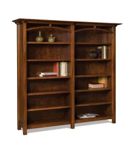 Artesa 10 Shelf Double Wide 6' Bookcase