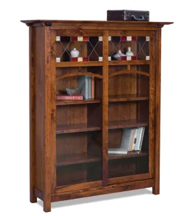Artesa 8 Shelf, 2 Door Bookcase