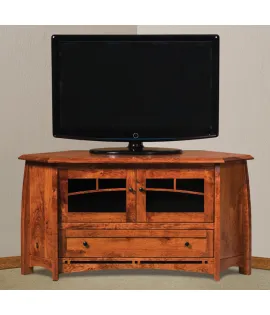 Boulder Creek 56&quot; Corner Media Console