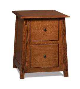 Colbran 2 Drawer File Cabinet with Unfinished Back