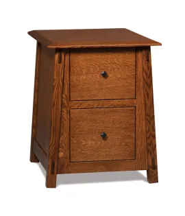 Colbran 2 Drawer File Cabinet with Unfinished Back