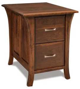 Ensenada 2 Drawer File Cabinet with Unfinished Back