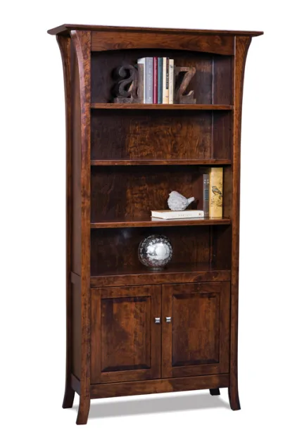 Ensenada 4 Shelf, 2 Door Bookcase