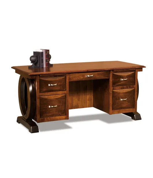 Saratoga 5 Drawer Desk