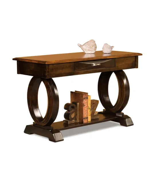 Saratoga Open Sofa Table with Drawer