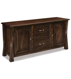 Lexington Arc 2 Drawer 2 Door Lateral File Credenza