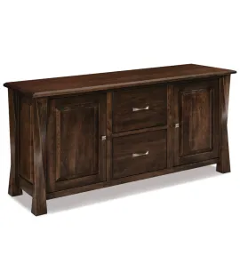 Lexington Arc 2 Drawer 2 Door Lateral File Credenza