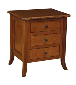 Galveston 3 Drawer Night Stand