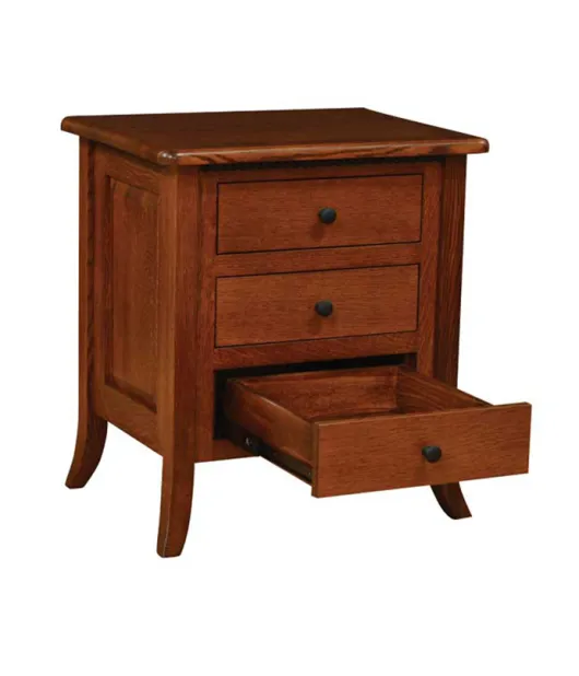 Galveston 3 Drawer Night Stand