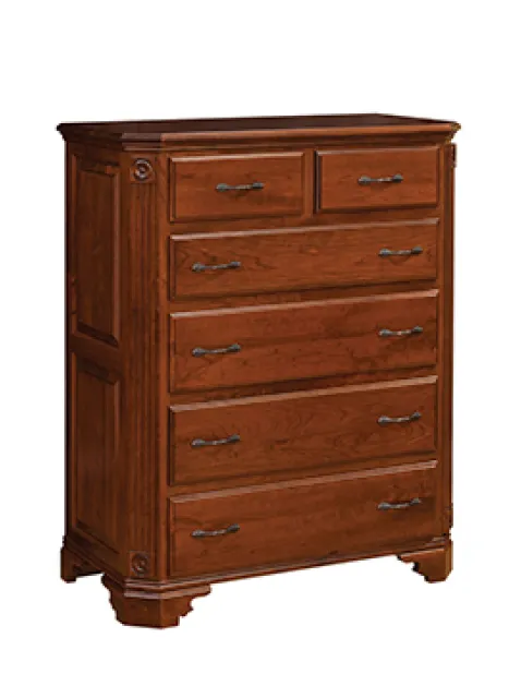 Georgian 6 Drawer Chest