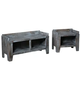 Gold Mine Boot Bench