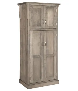 32&quot; Mission 4-Door Pantry Cabinet