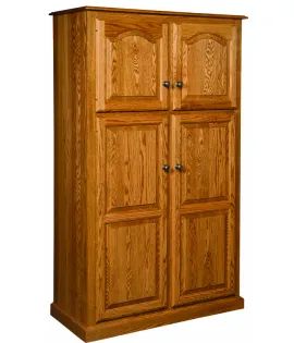 42&quot; Lux Traditional 4-Door Pantry Cabinet