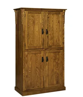 Spicy Mission 4 Door Pantry Cabinet