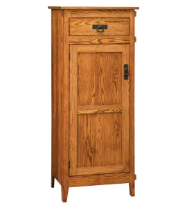 Deluxe Mission One Door, One Drawer Jelly Cupboard