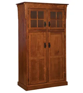 Heritage Mission 4-Door Pantry Cabinet