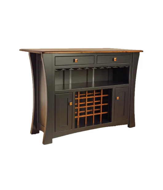 Arts & Crafts Bar Cabinet