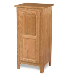 Classic Style 1-Door 2-Raised Panel Pie Safe