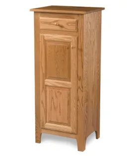 Classic Style 1-Door 2-Raised Panel with Drawer Pie Safe