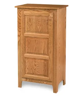 Classic Style 1-Door 3-Raised Panel Pie Safe