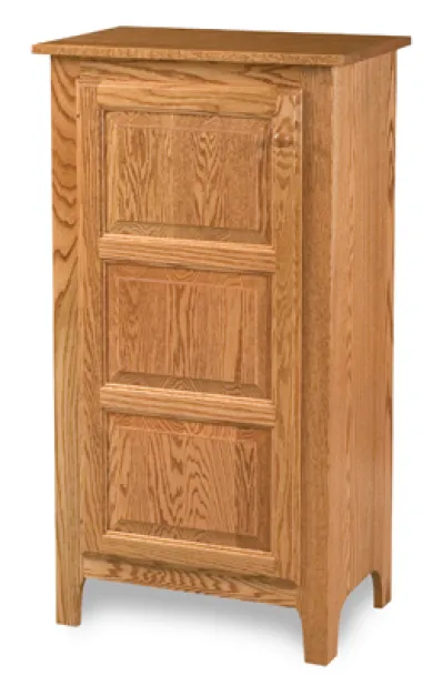Classic Style 1-Door 3-Raised Panel Pie Safe