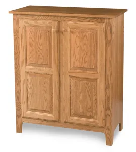 Classic Style 2-Door 2-Raised Panel Pie Safe